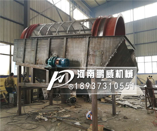滾筒無軸篩石篩砂機