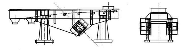 風(fēng)冷式振動輸送機