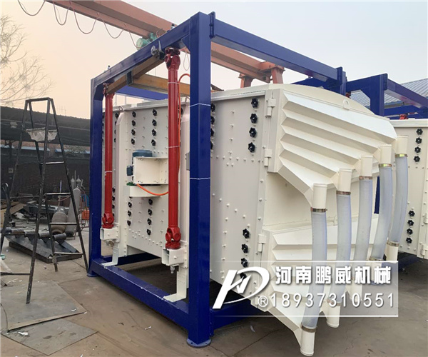 機制砂使用方形搖擺篩料層分布不均勻這么解決？