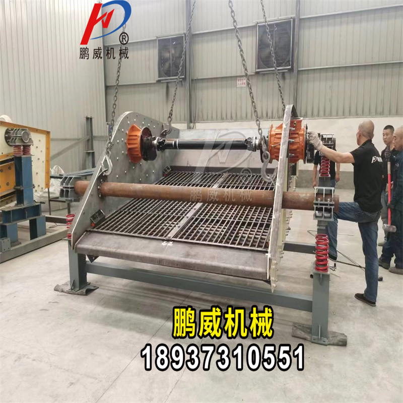 圓振動篩激振器上面的重錘角度怎樣調(diào)？